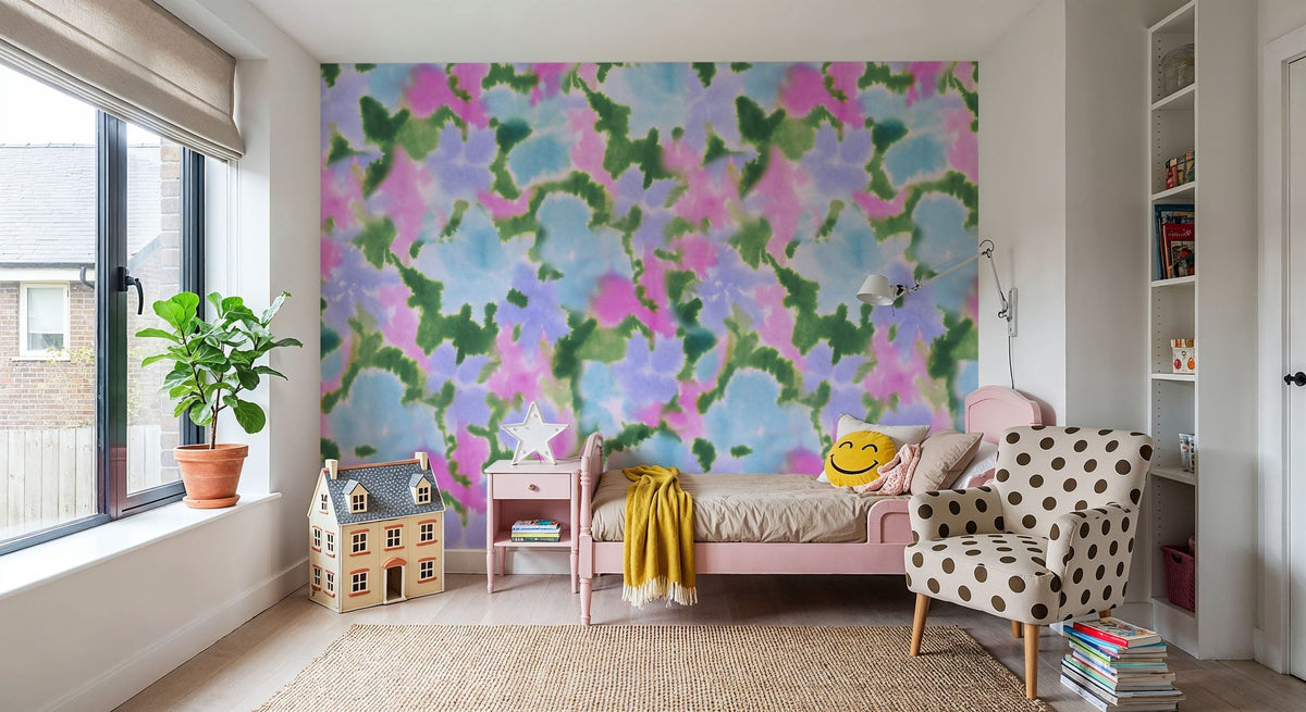 Cloud Burst Mural Wallpaper - room preview 02
