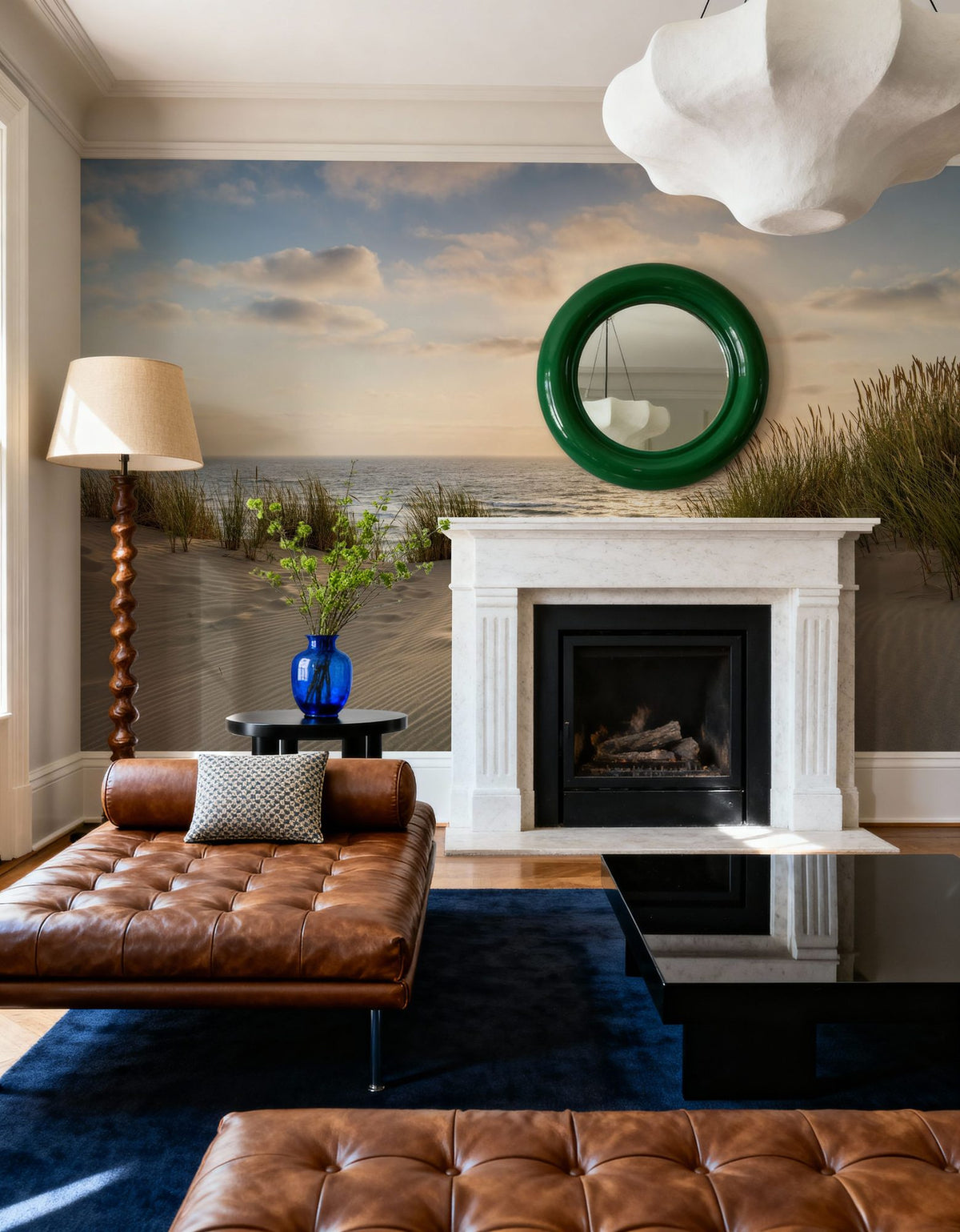 Dune Beach Mural Wallpaper - room preview 02