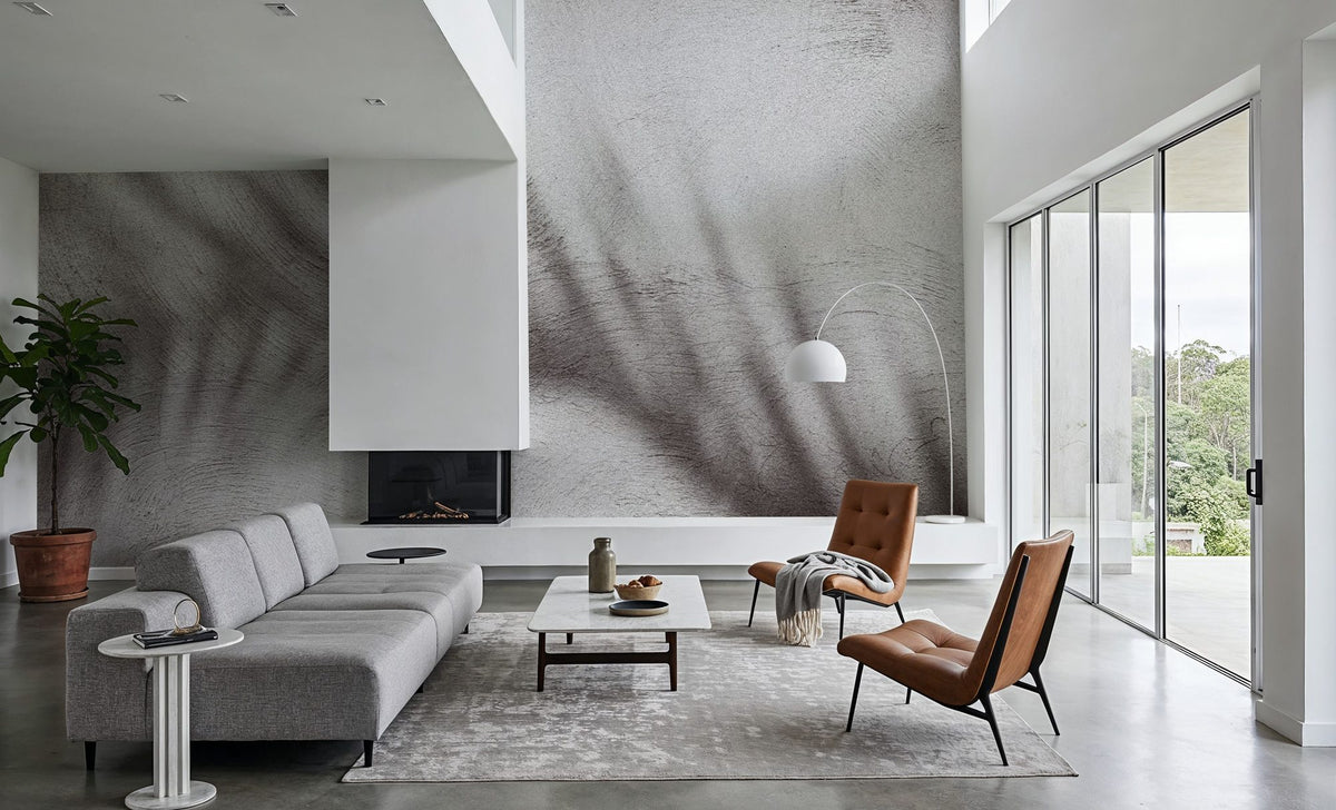 Palm Shadow Afternoon II Mural Wallpaper - room preview 02