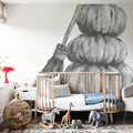 Spooky Halloween VI Mural Wallpaper - room preview 02