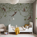 Monkey Jump, Laurel Mural Wallpaper - room preview 02