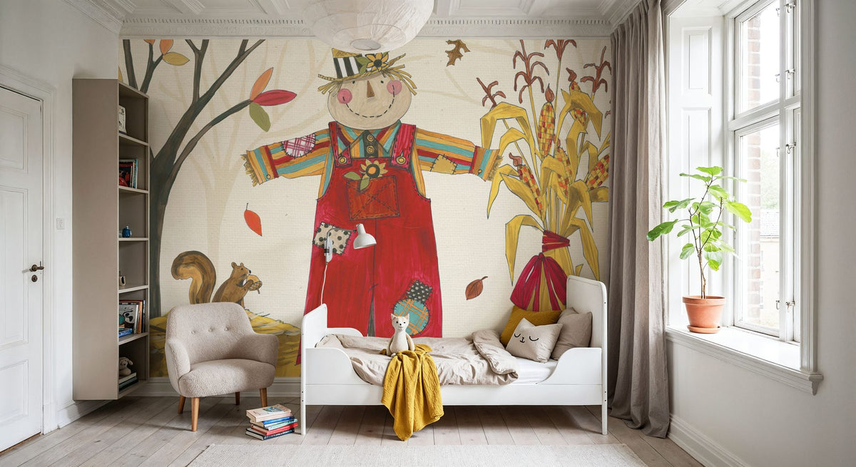 Woodland Harvest II Mural Wallpaper - room preview 02