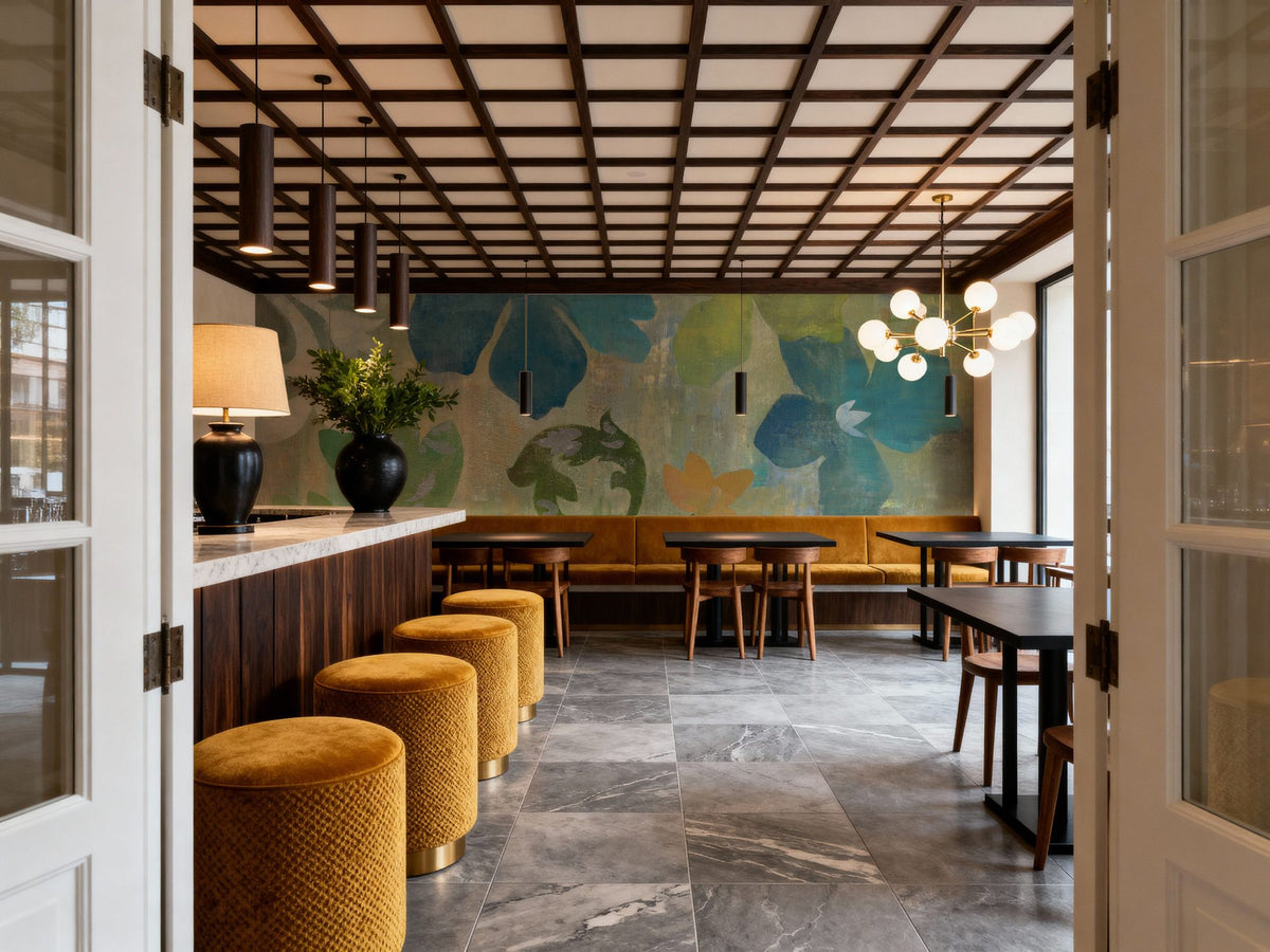 Spring Lake Panel II Mural Wallpaper - room preview 02