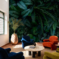 Magic Leaves Wall Mural Wallpaper - room preview 02