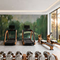 Willows by the Bridge Mural Wallpaper - room preview 02