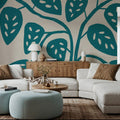 Potted Plant IX Mural Wallpaper - room preview 02