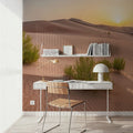 Desert Greens Mural Wallpaper - room preview 02
