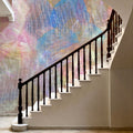 Floral Weave Mural Wallpaper - room preview 02