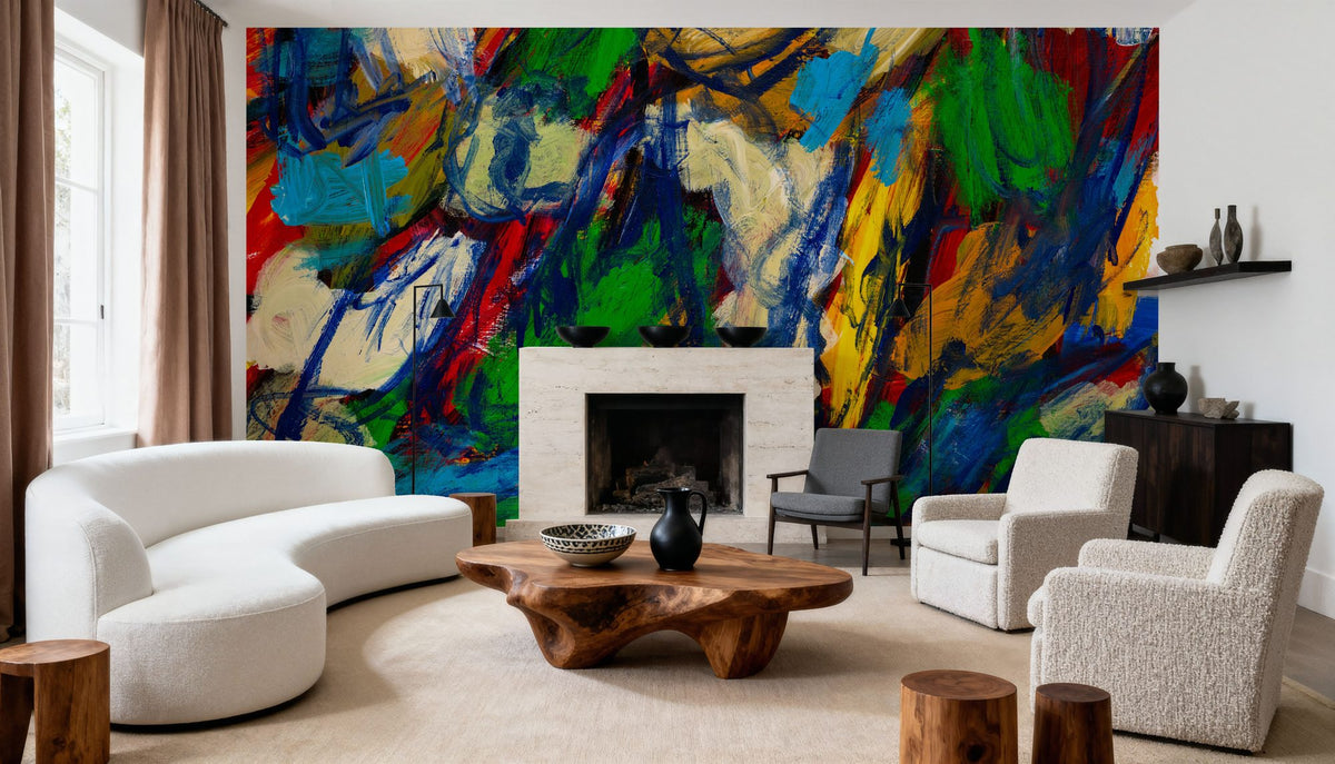 Utopia by Fall Mural Wallpaper - room preview 02