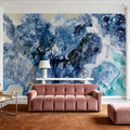 Abstract Tides Mural Wallpaper - room preview 02