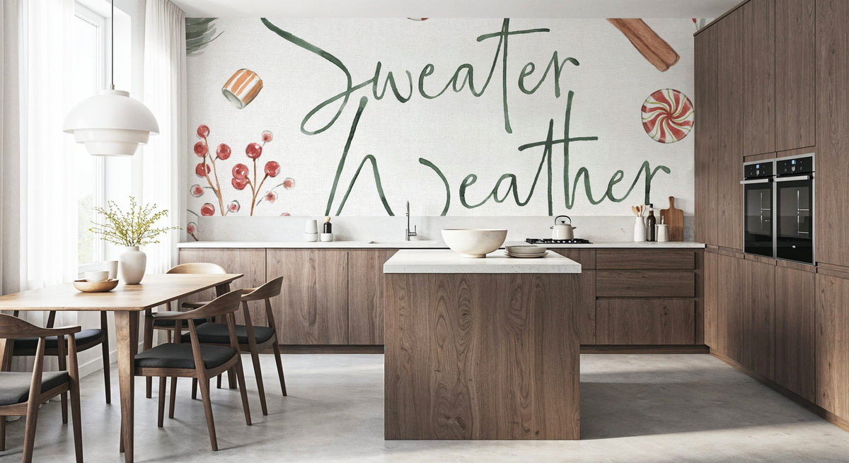 Winter Warmth V Mural Wallpaper - room preview 02