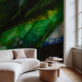 Flower DNA Mural Wallpaper - room preview 02