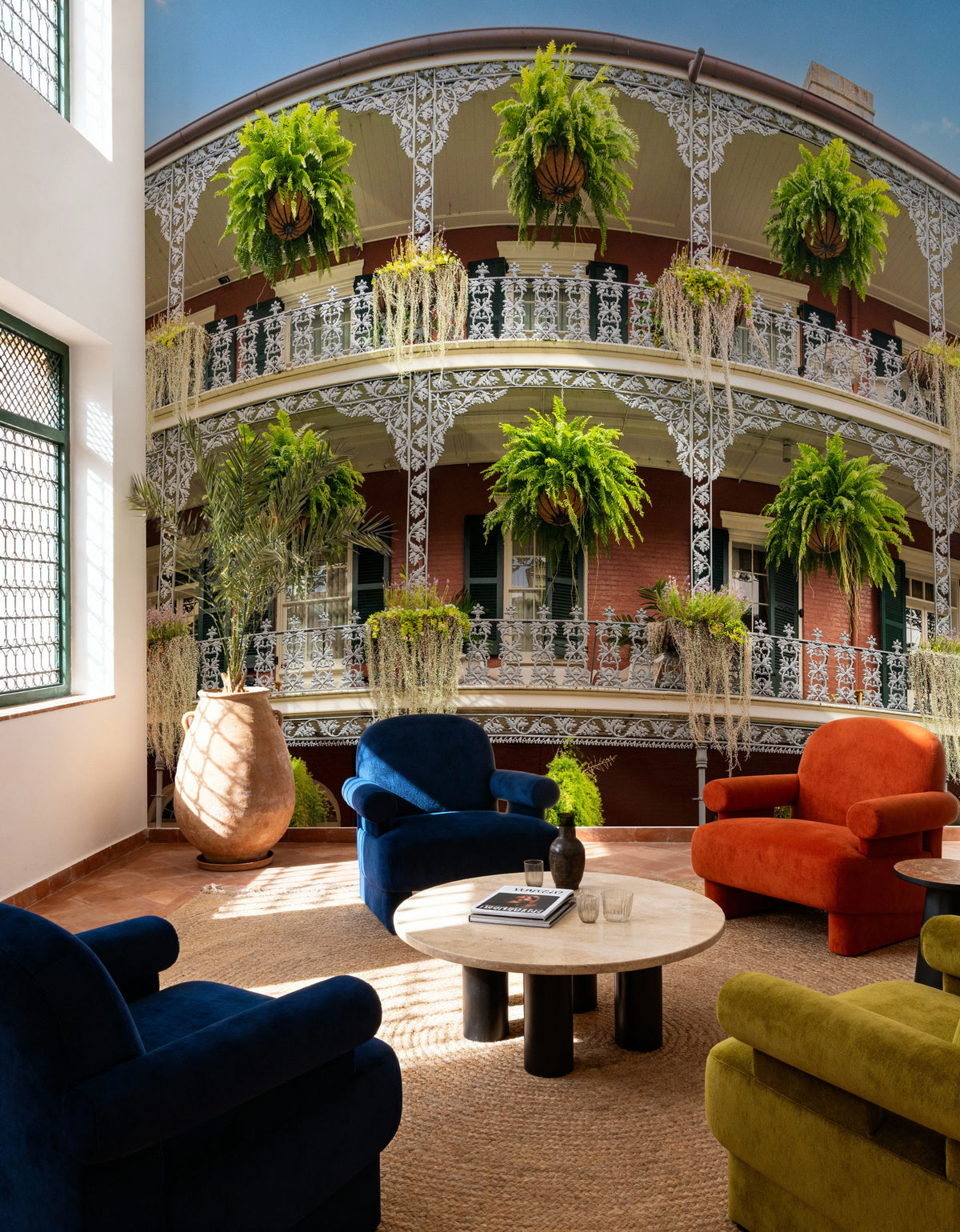 New Orleans Around the Corner Mural Wallpaper - room preview 02