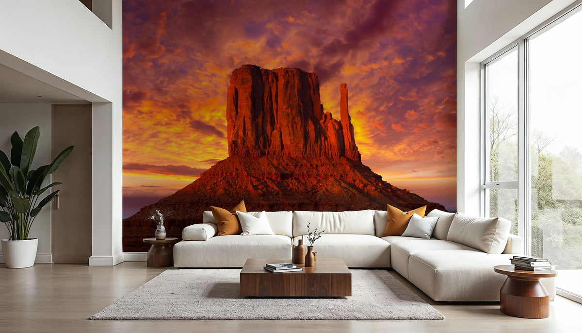 Utah Sky Mural Wallpaper - room preview 02