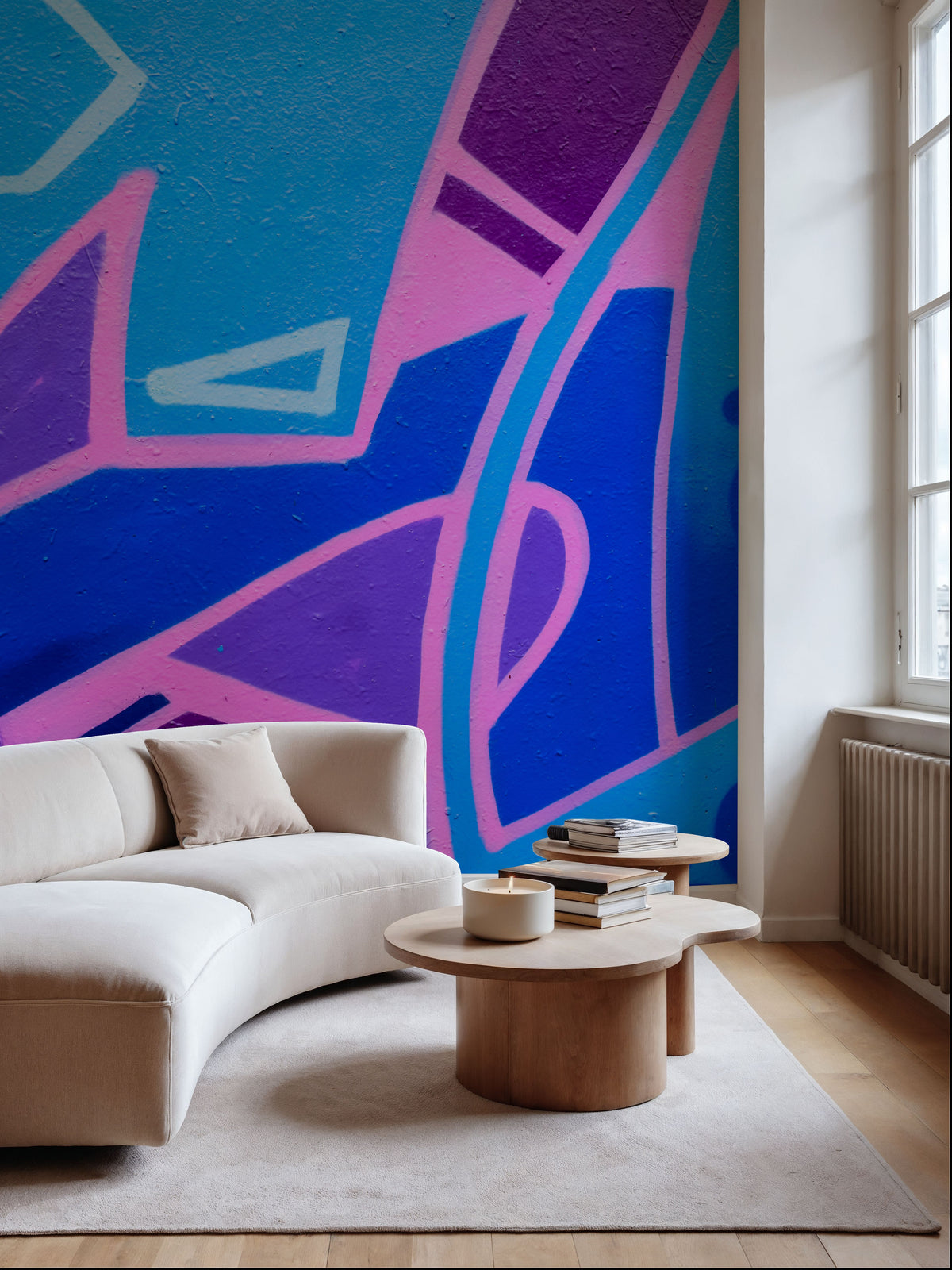 On Track Mural Wallpaper - room preview 02