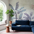 Leaves X-Ray Mural Wallpaper - room preview 02