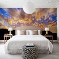 Sunset on US 163 Mural Wallpaper - room preview 02