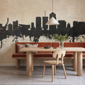 Tucson Arizona Skyline Concrete Mural Wallpaper - room preview 02
