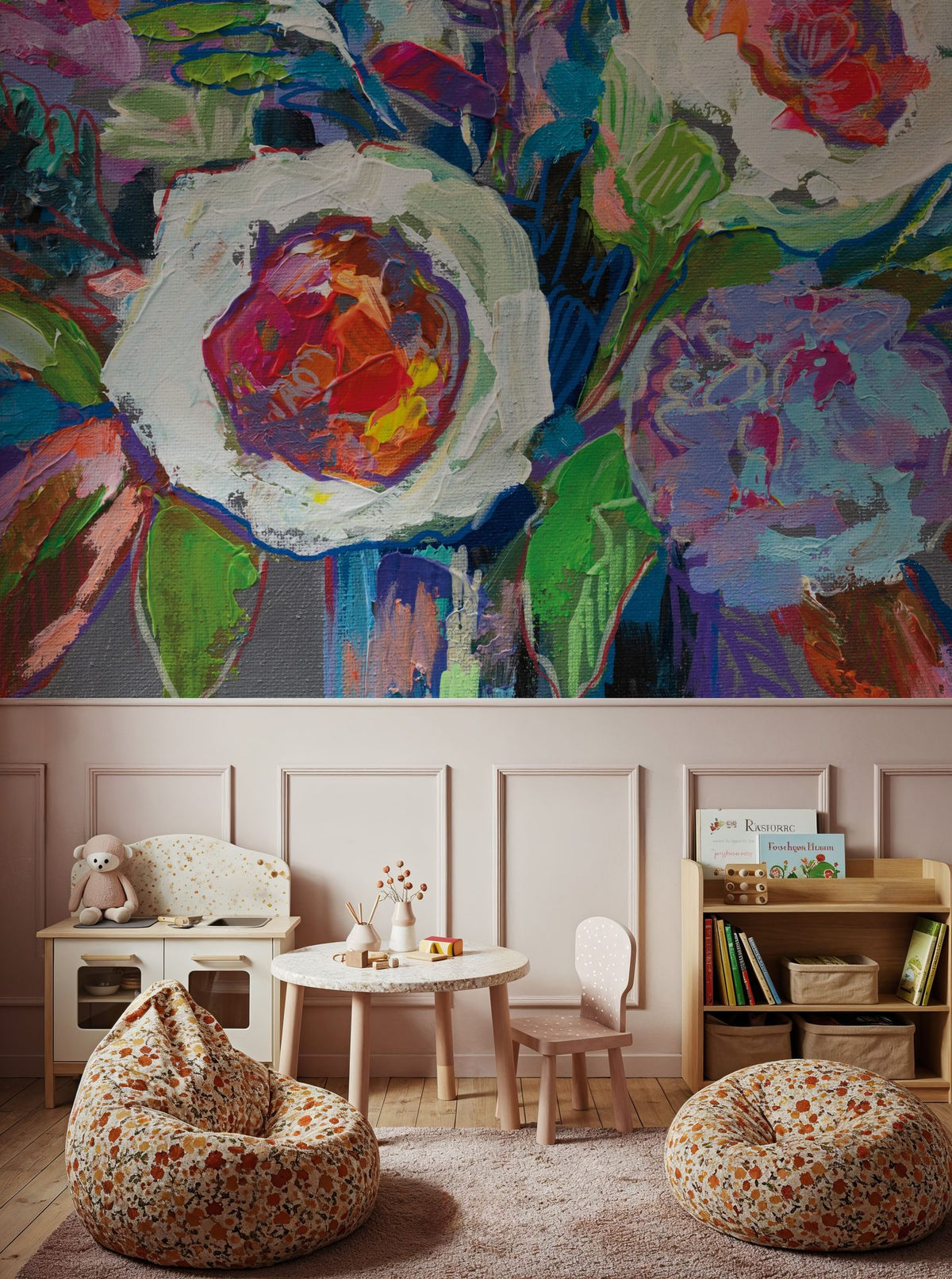 Fall Sunshine Mural Wallpaper - room preview 02