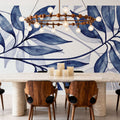 Soft Leaves II Mural Wallpaper - room preview 02