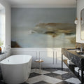 Coastal Reverie Mural Wallpaper - Neutral Tone - room preview 02