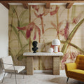 Orchids Cropped I Mural Wallpaper - room preview 02