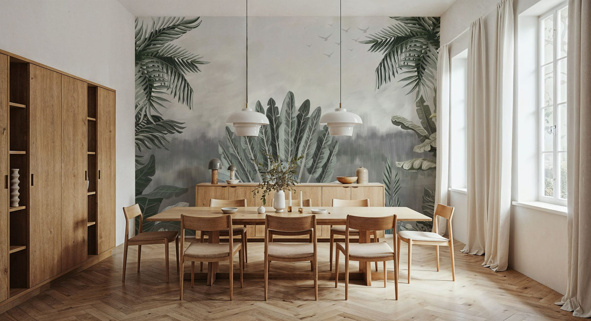 Jungle Noon Mural Wallpaper - room preview 02