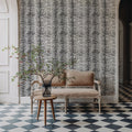 Panthera Tiger, White Mural Wallpaper - room preview 02