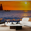 Cala Benirras Sunset Mural Wallpaper - room preview 02