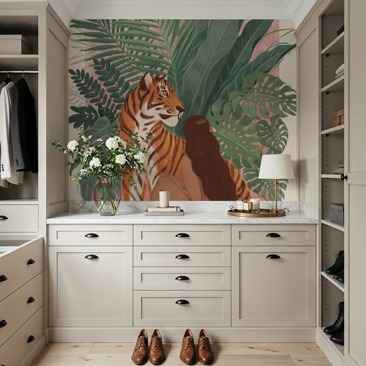 Little Cat Mural Wallpaper - room preview 02
