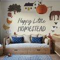 Harvest Village V Mural Wallpaper - room preview 02