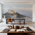 Castle in the Sky Mural Wallpaper - room preview 02