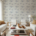 Lazy Paddle, Pewter Mural Wallpaper - room preview 02