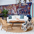 Beach Graffiti Boulevard Mural Wallpaper - room preview 02