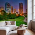 Lush Houston Sunset Mural Wallpaper - room preview 02