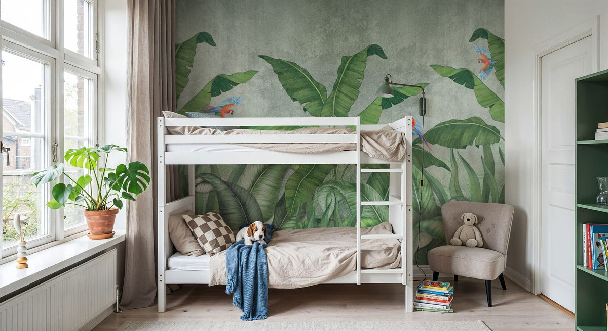 Rainforest Walk Mural Wallpaper - room preview 02