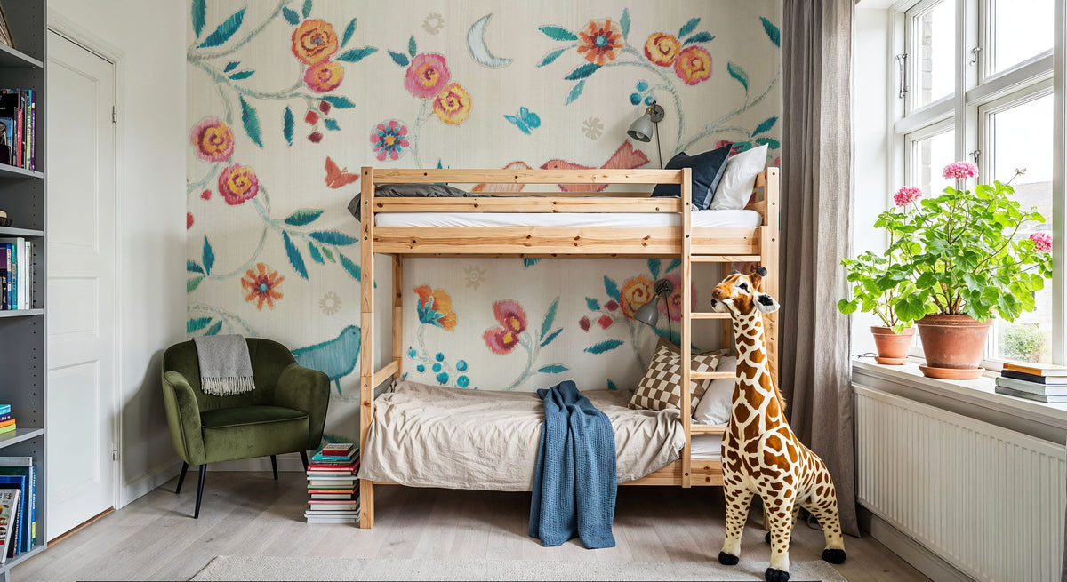My Bohemian Life Love Mural Wallpaper - room preview 02