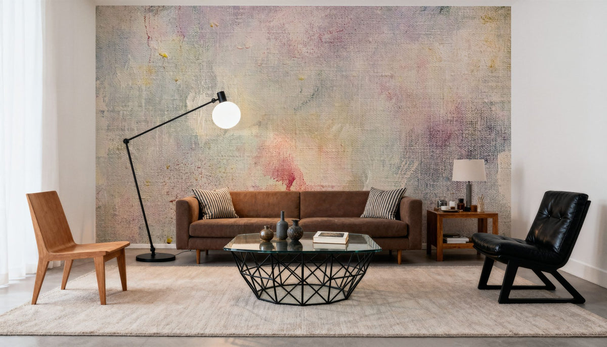 Dwellpaper Soft Abstract Mural Wallpaper image 2