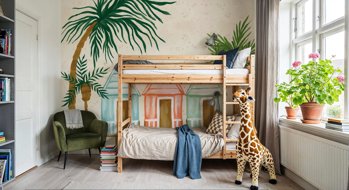 Beach Day V Mural Wallpaper - room preview 02