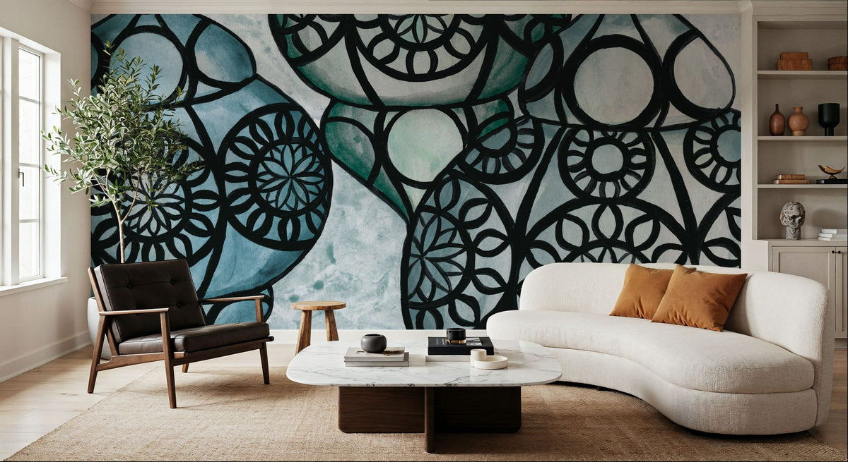 Moroccan Street Lanterns Mural Wallpaper - room preview 02