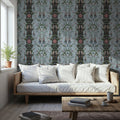 Lord Bunny & Mr. Deer Mural Wallpaper - room preview 02
