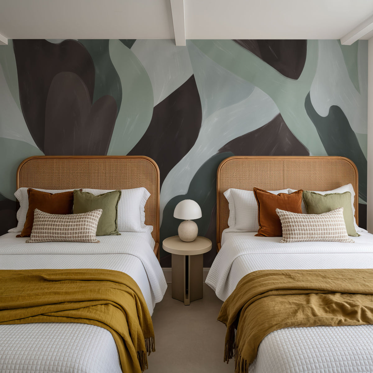 Dynamic Fields, Sky & Brown Mural Wallpaper - room preview 02