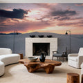 White Dunes At Twilight Mural Wallpaper - room preview 02