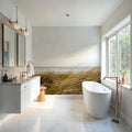 Fall Beach Mural Wallpaper - room preview 02