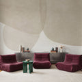 Embracing Shapes, Alpine Oat Mural Wallpaper - room preview 02