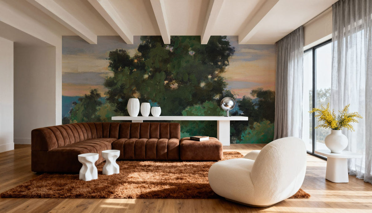 Grove At Dusk Mural Wallpaper - room preview 02