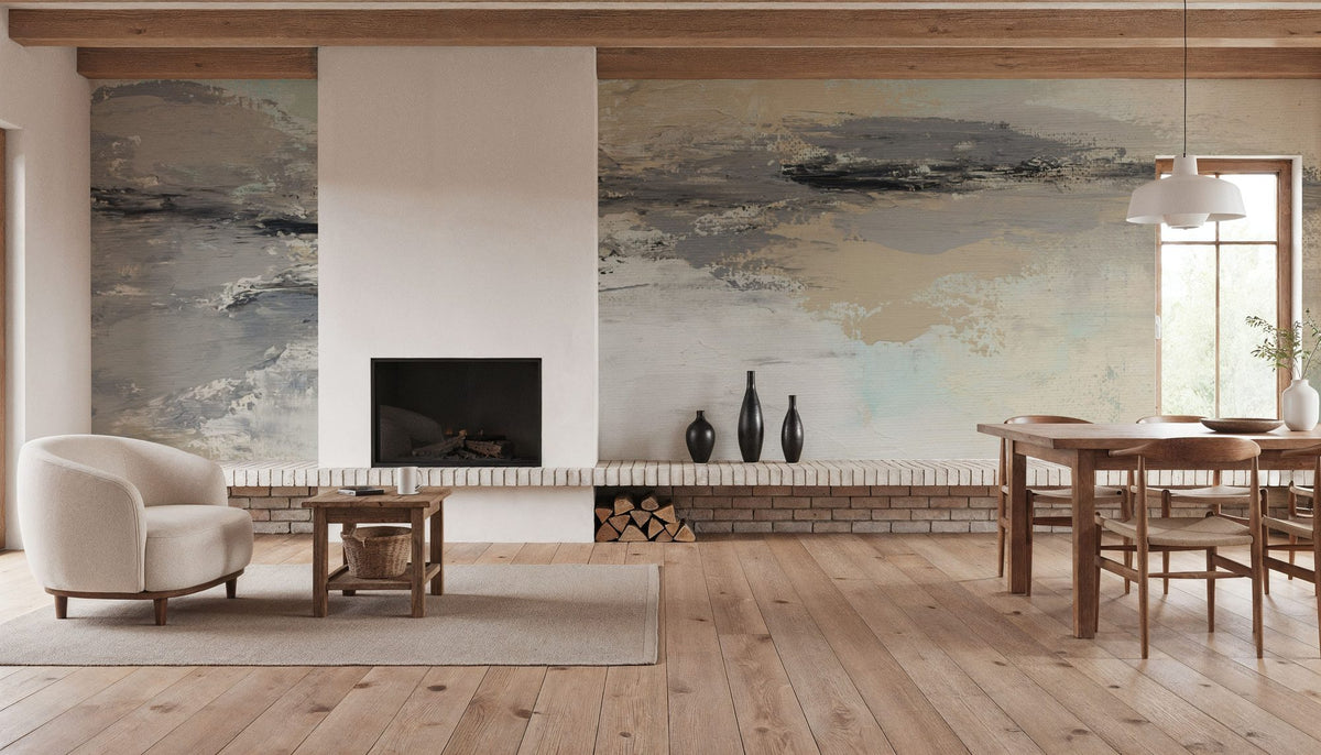 Gentle Coastline Mural Wallpaper - room preview 02