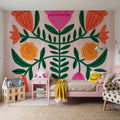 Modern Botanical IV Mural Wallpaper - room preview 02