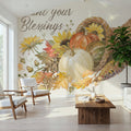 Happy Harvest II Mural Wallpaper - room preview 02