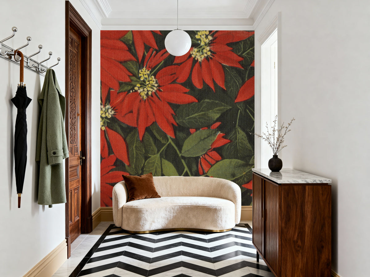Greetings From the Flowershow Mural Wallpaper - room preview 02